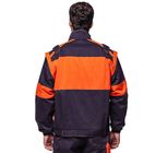 Сравните 100% хлопок курток промышленных работ цвета оранжевое с отделяемыми рукавами