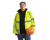 куртка бомбардировщика Вис людей 300Д Оксфорда Хи водоустойчивая с покрытым ПУ пятна устойчивым